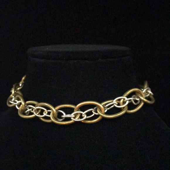 Interwoven Chain Necklace - Picture 3 of 6